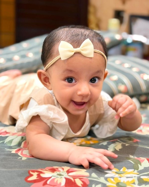 Nazia smiling